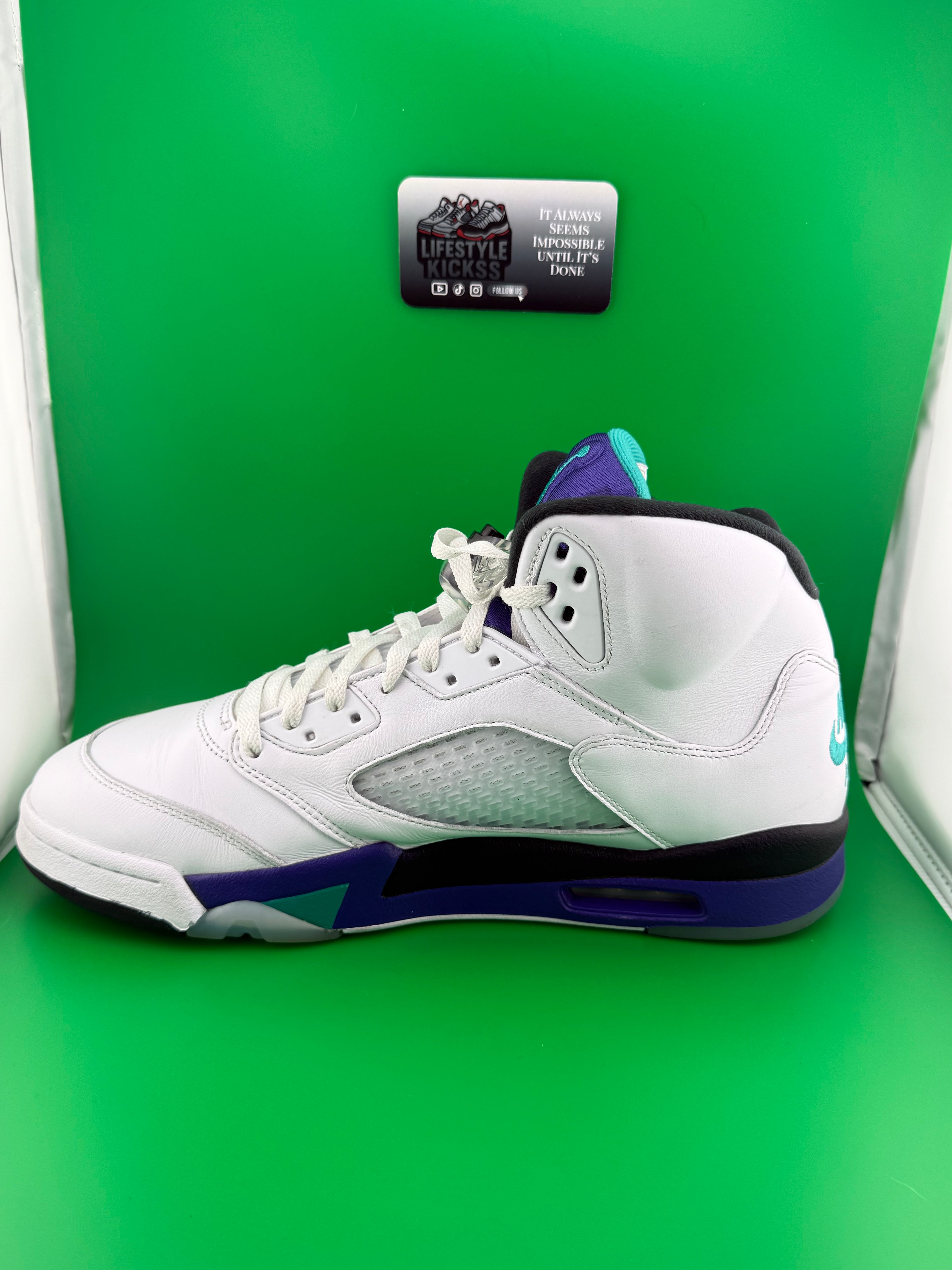 Jordan 5 Grape 2025 PreOwned Size 12