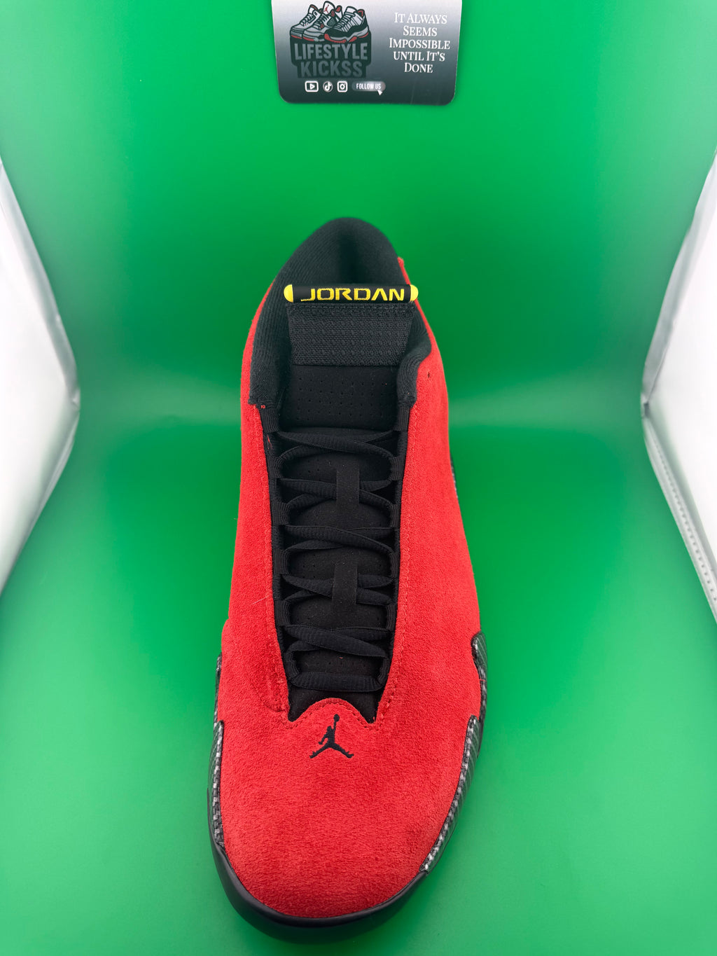 Jordan 14 Ferrari PreOwned Size 11