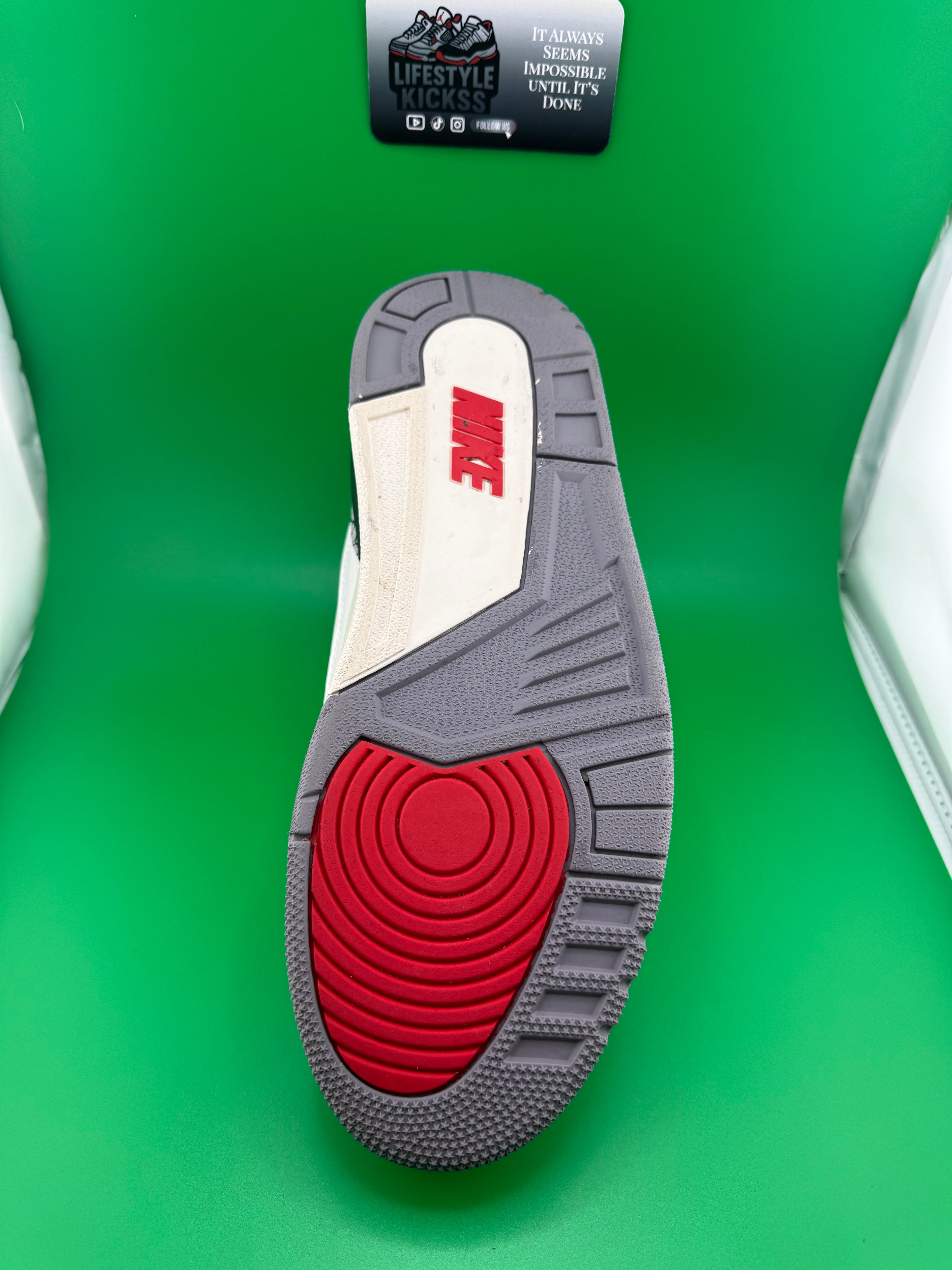 Jordan 3 White Cement Reimagined 2023 Size 8.5 PreOwned