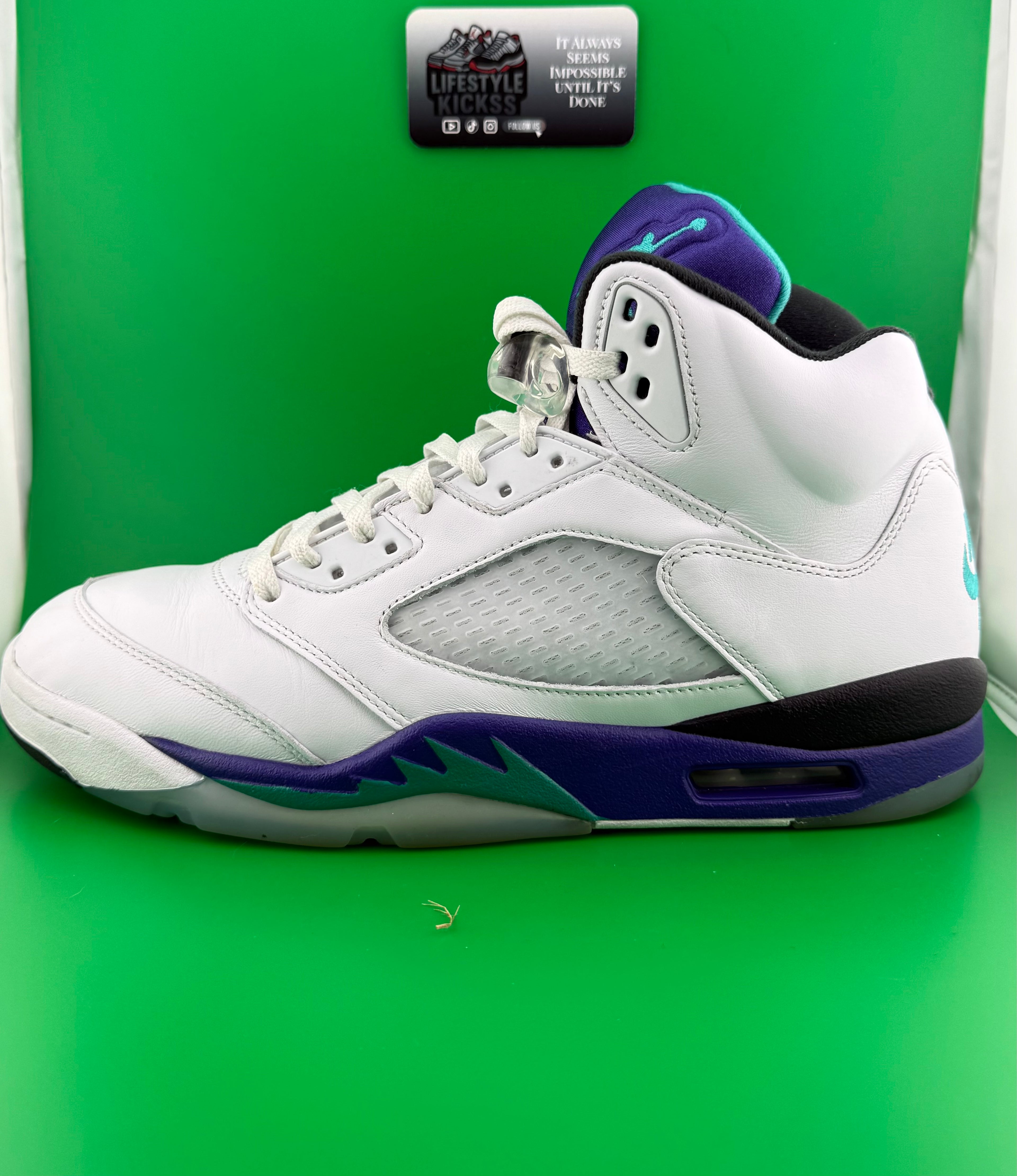 Jordan 5 Grape 2025 PreOwned Size 12