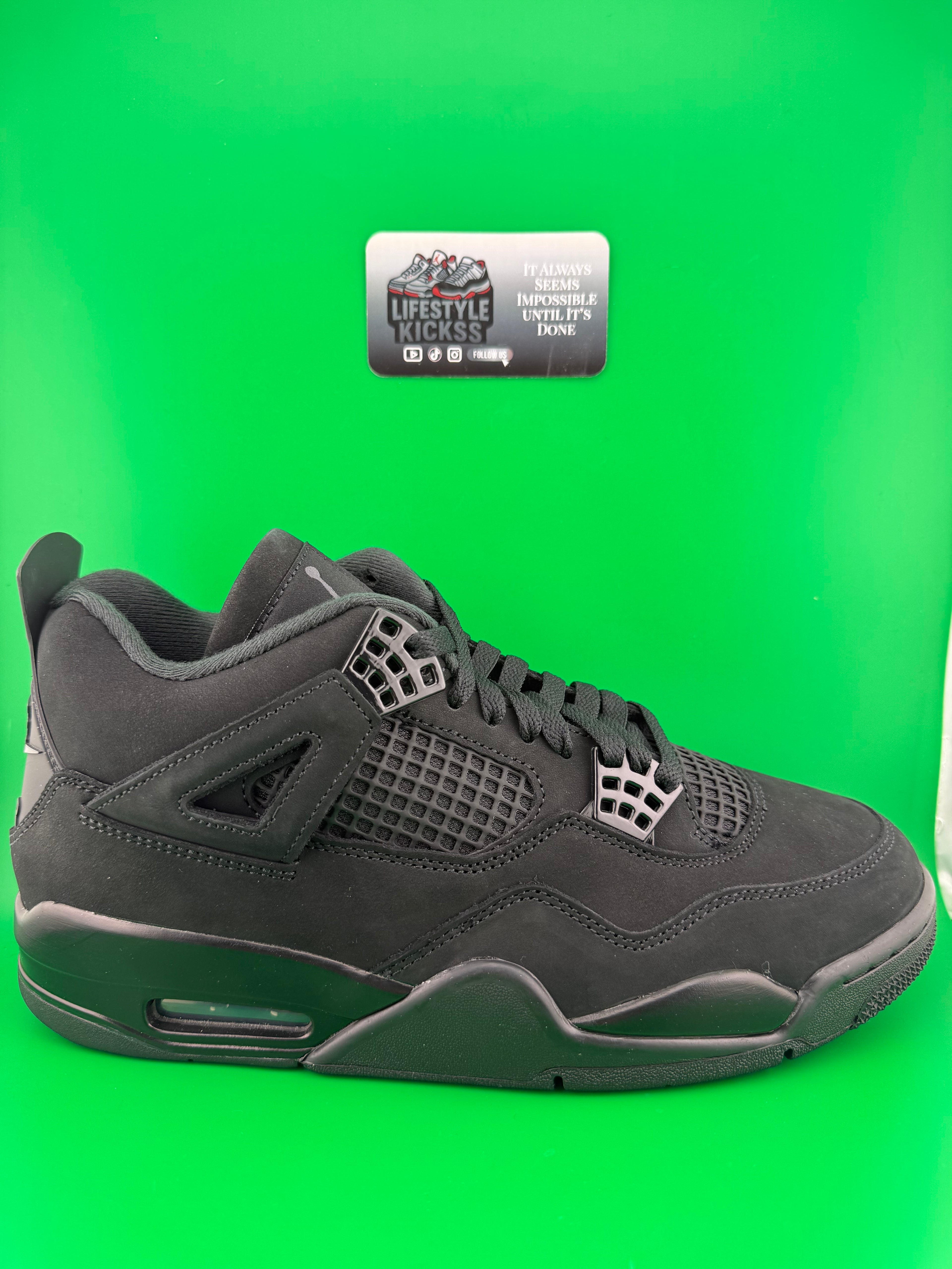 Jordan 4 Black Cat Size 11