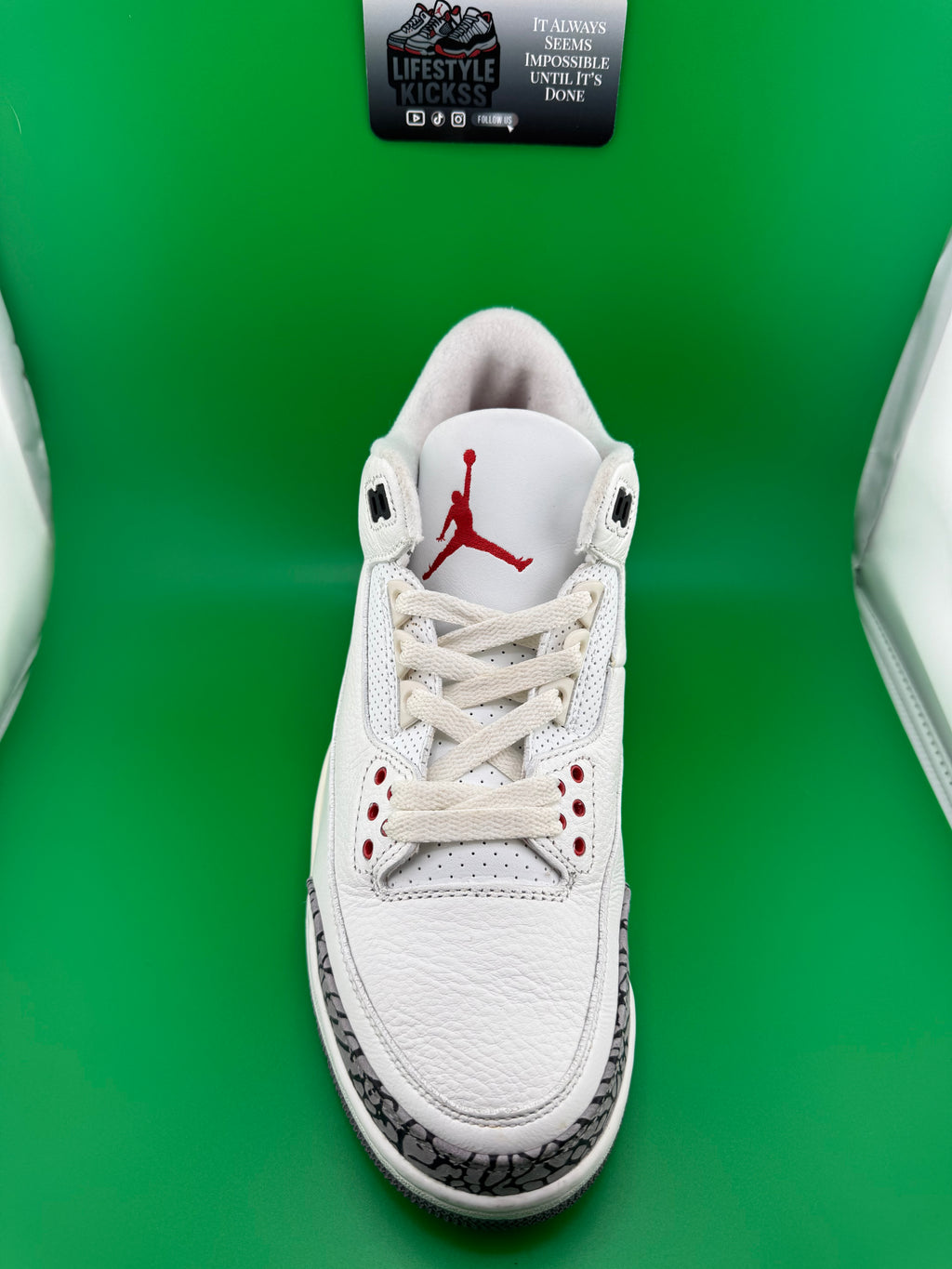Jordan 3 White Cement Reimagined 2023 Size 8.5 PreOwned