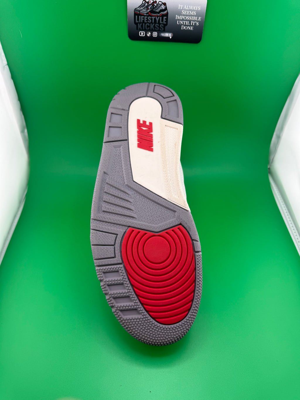 Jordan 3 White Cement Reimagined 2023 Size 8.5 PreOwned