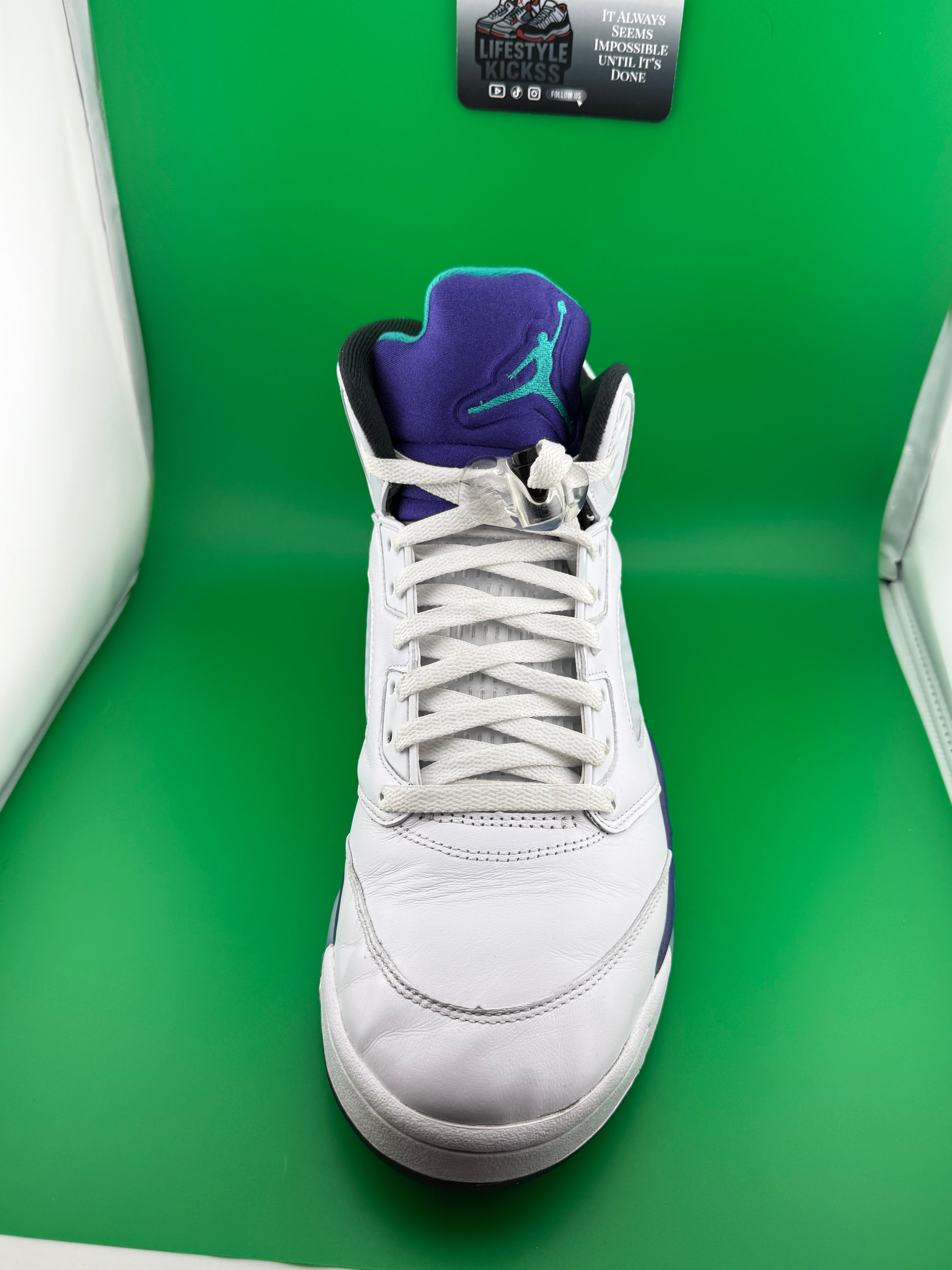 Jordan 5 Grape 2025 PreOwned Size 12